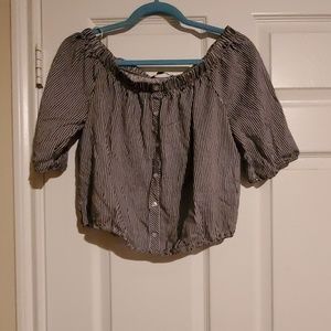 Ambiance Crop Top Blouse